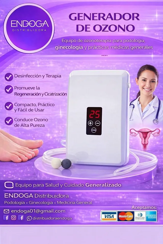 Generador de ozono, Línea Pharma de Endoga